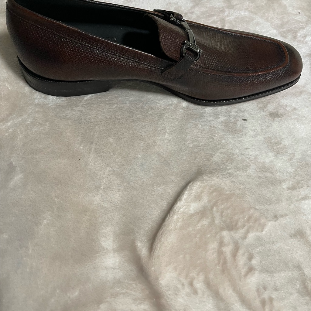 2 Pairs Black And Brown Size 11 Ferragamo, Brand New, Never Worn.